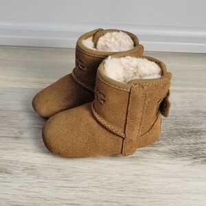 UGG Tan Suede Baby Jesse Boots
